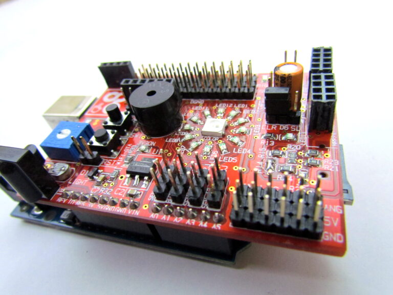Step 1/2: Jumper connected to CLR pin and D6 for RGB led