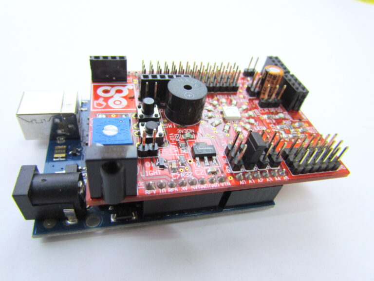 Step 1/2: Connect jumper to SEL1 to enable the on board Buzzer.