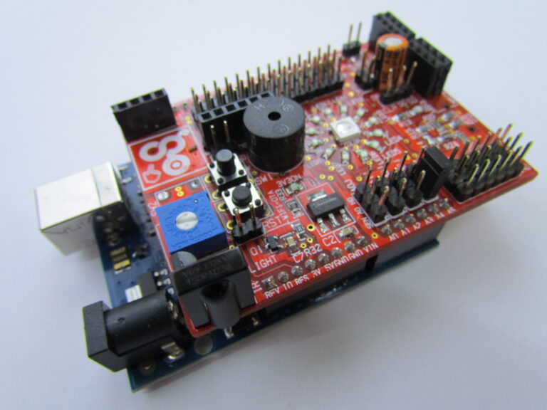 Step 2/2: Connect jumper to SEL3 to enable the on board LDR sensor