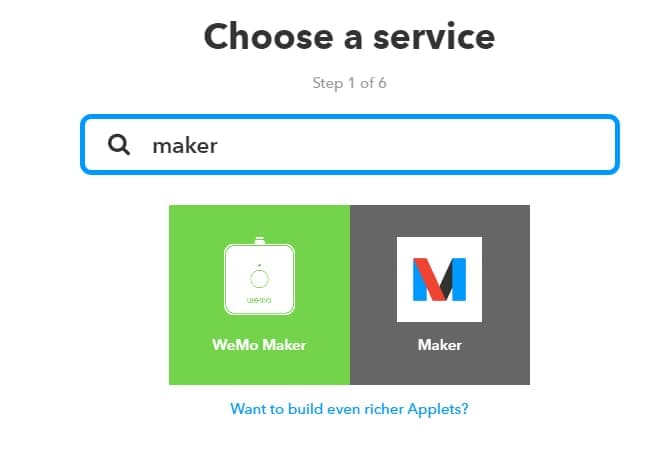 Step 3/16: Search Maker channel.