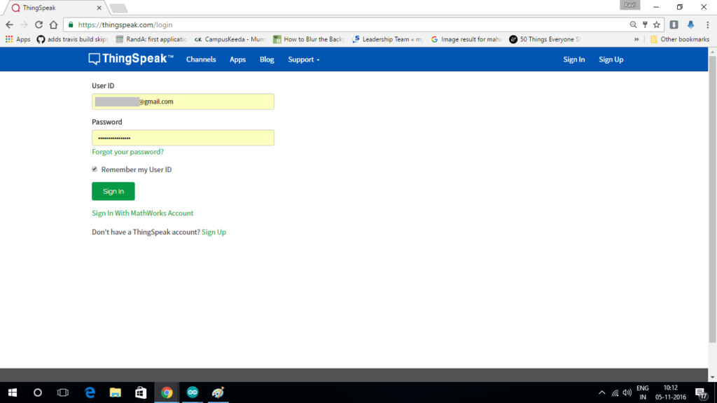 Step 3/7: Sign In the account