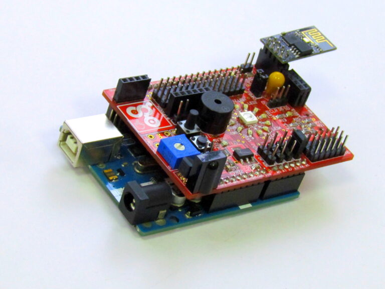 Step 3/4: Connect the esp8266 01 module , such that the antenna is facing outside.